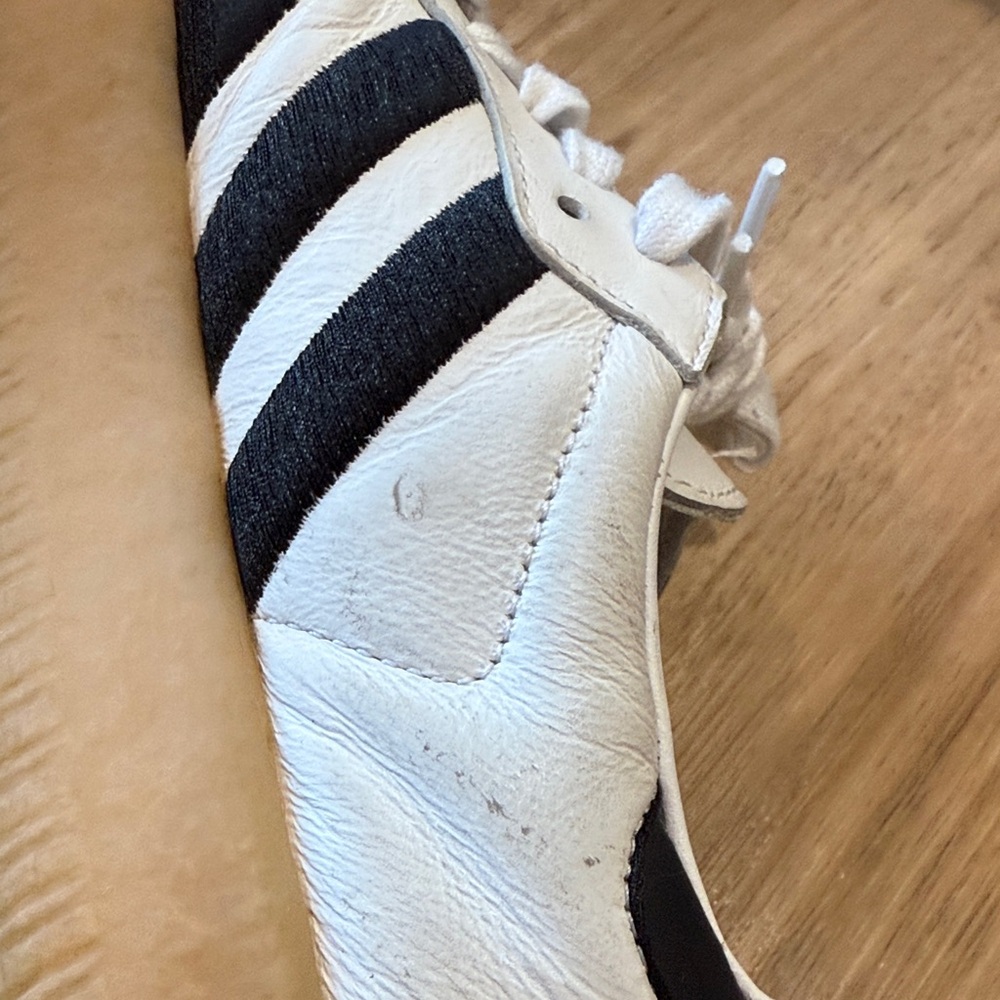 Adidas Samba White and Black Women's Shoes - Picture 6 of 9